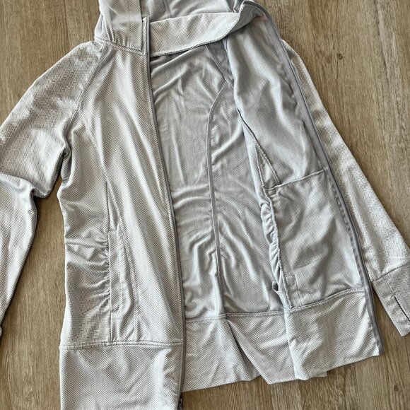 Womens Mondetta Grey Athletic Full Zip Jacket - S - Picture 5 of 7